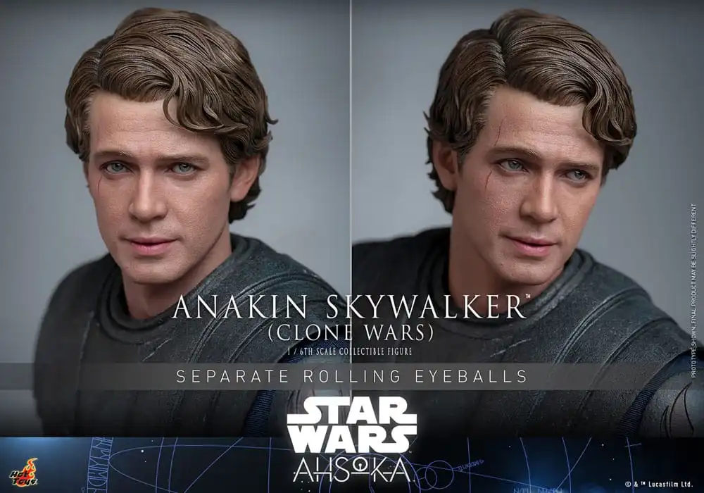 Star Wars: The Clone Wars Anakin Skywalker 1/6 Action Figure 9 Star Wars: The Clone Wars Anakin Skywalker 1/6 Action Figure - Bilde 9