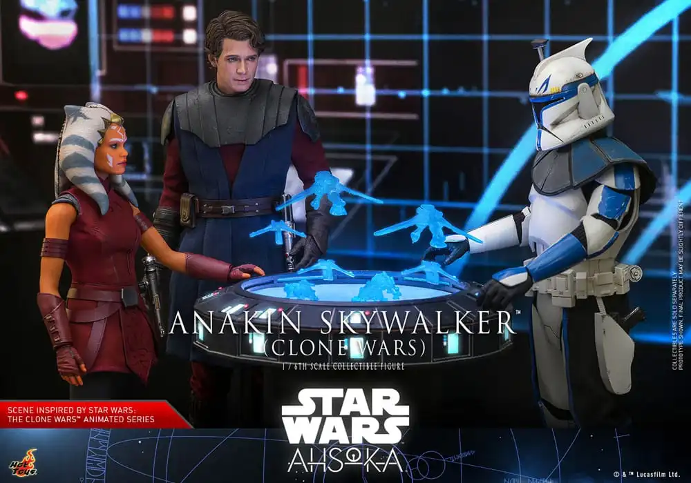 Star Wars: The Clone Wars Anakin Skywalker 1/6 Action Figure 7 Star Wars: The Clone Wars Anakin Skywalker 1/6 Action Figure - Bilde 7