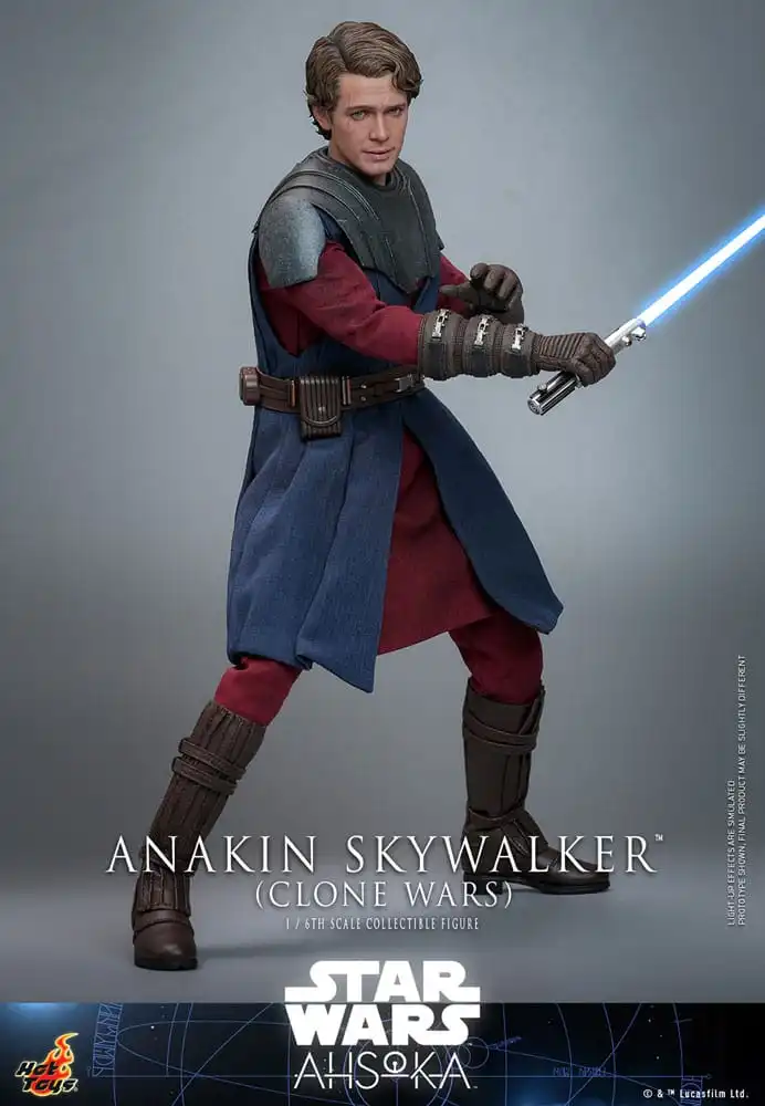 Star Wars: The Clone Wars Anakin Skywalker 1/6 Action Figure 14 Star Wars: The Clone Wars Anakin Skywalker 1/6 Action Figure - Bilde 14