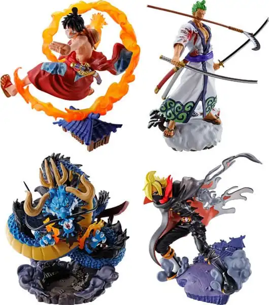 One Piece Petitrama PVC Mini Statue Logbox Re Birth Wano Kuni Vol. 1 9 cm 1 One Piece Petitrama PVC Mini Statue Logbox Re Birth Wano Kuni Vol. 1 9 cm