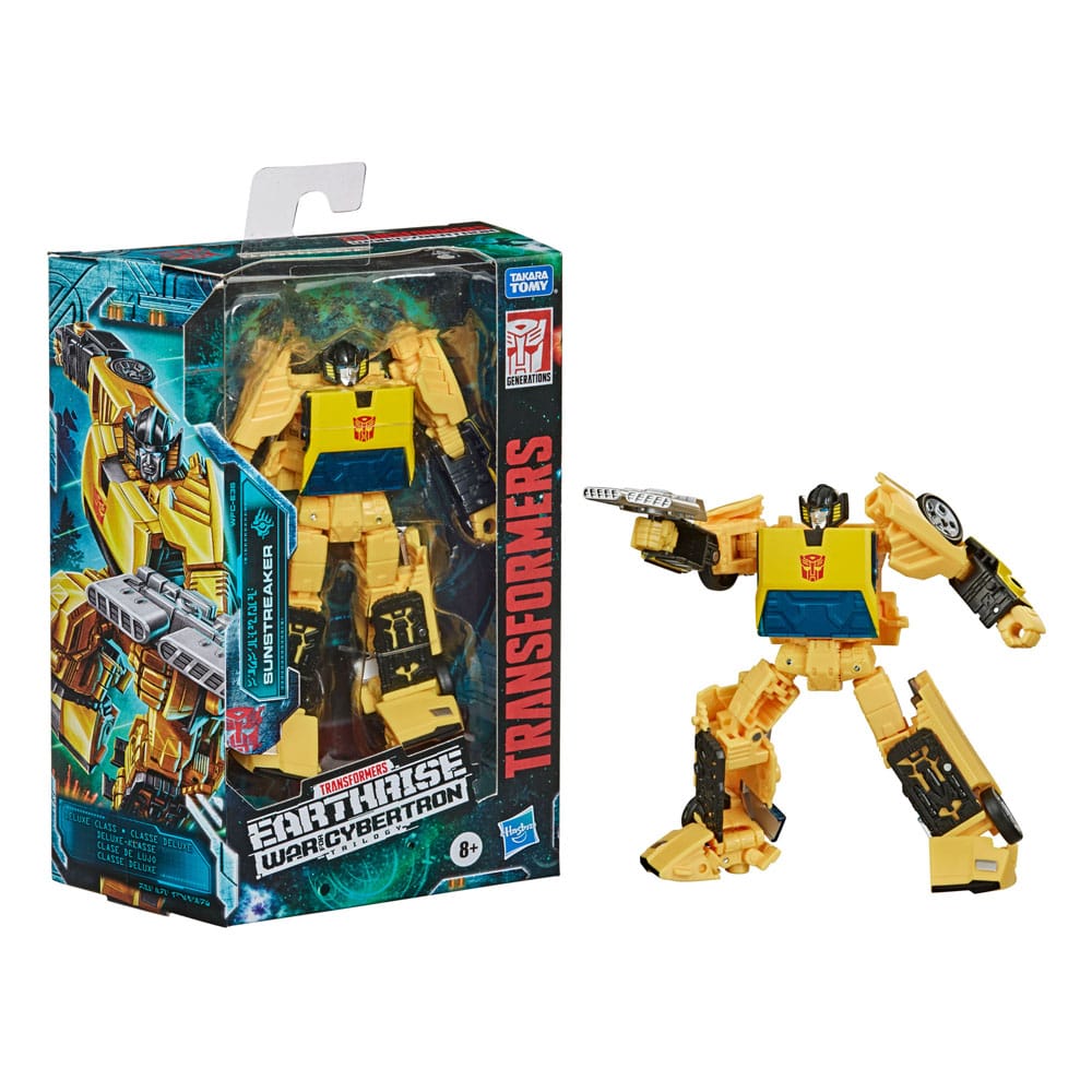 Transformers Generations War for Cybertron: Earthrise Deluxe Class Sunstreaker Actionfigur 14 cm 8 Transformers Generations War for Cybertron: Earthrise Deluxe Class Sunstreaker Actionfigur 14 cm - Bilde 8
