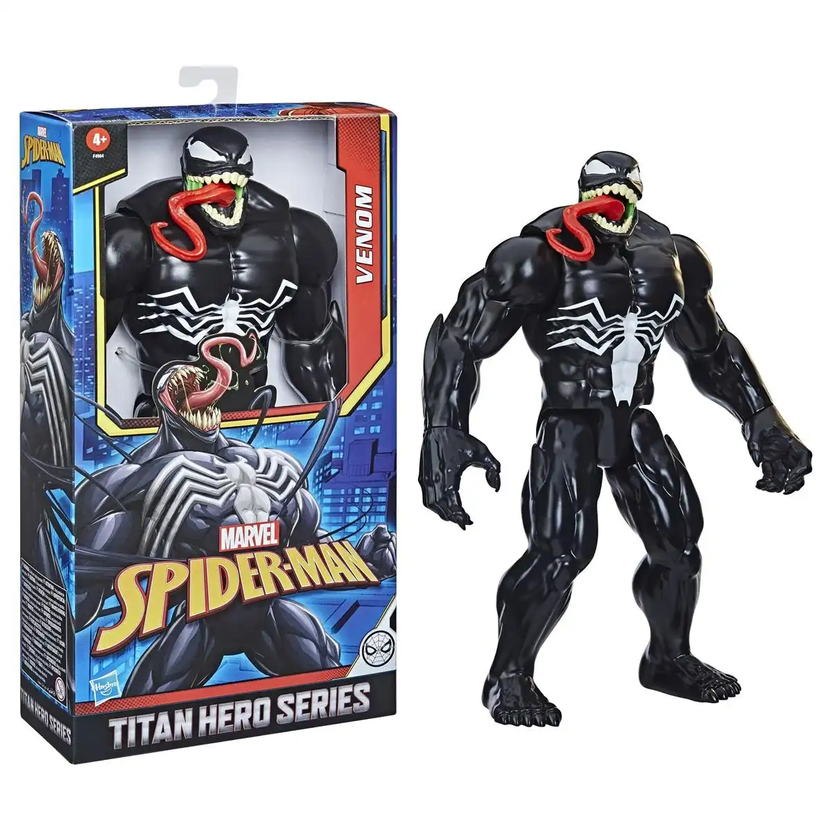 Marvel Titan Hero Series: Spider-Man Venom 30 cm Actionfigur – Klar for Symbiotisk Action! 1 Marvel Titan Hero Series: Spider-Man Venom 30 cm Actionfigur – Klar for Symbiotisk Action!