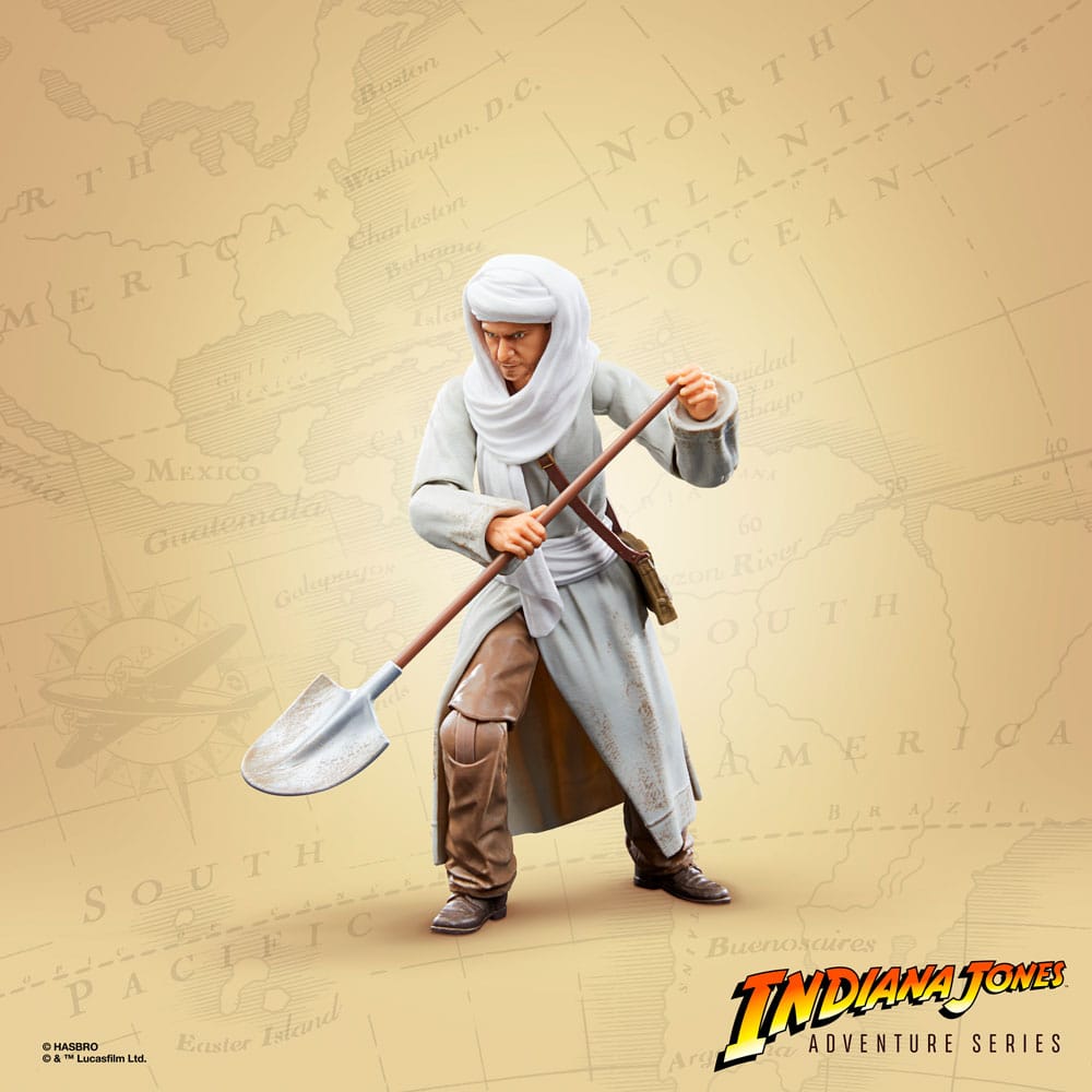 Indiana Jones Adventure Series Action Figure Indiana Jones (Map Room) (Raiders of the Lost Ark) 15 cm 9 Indiana Jones Adventure Series Action Figure Indiana Jones (Map Room) (Raiders of the Lost Ark) 15 cm - Bilde 9