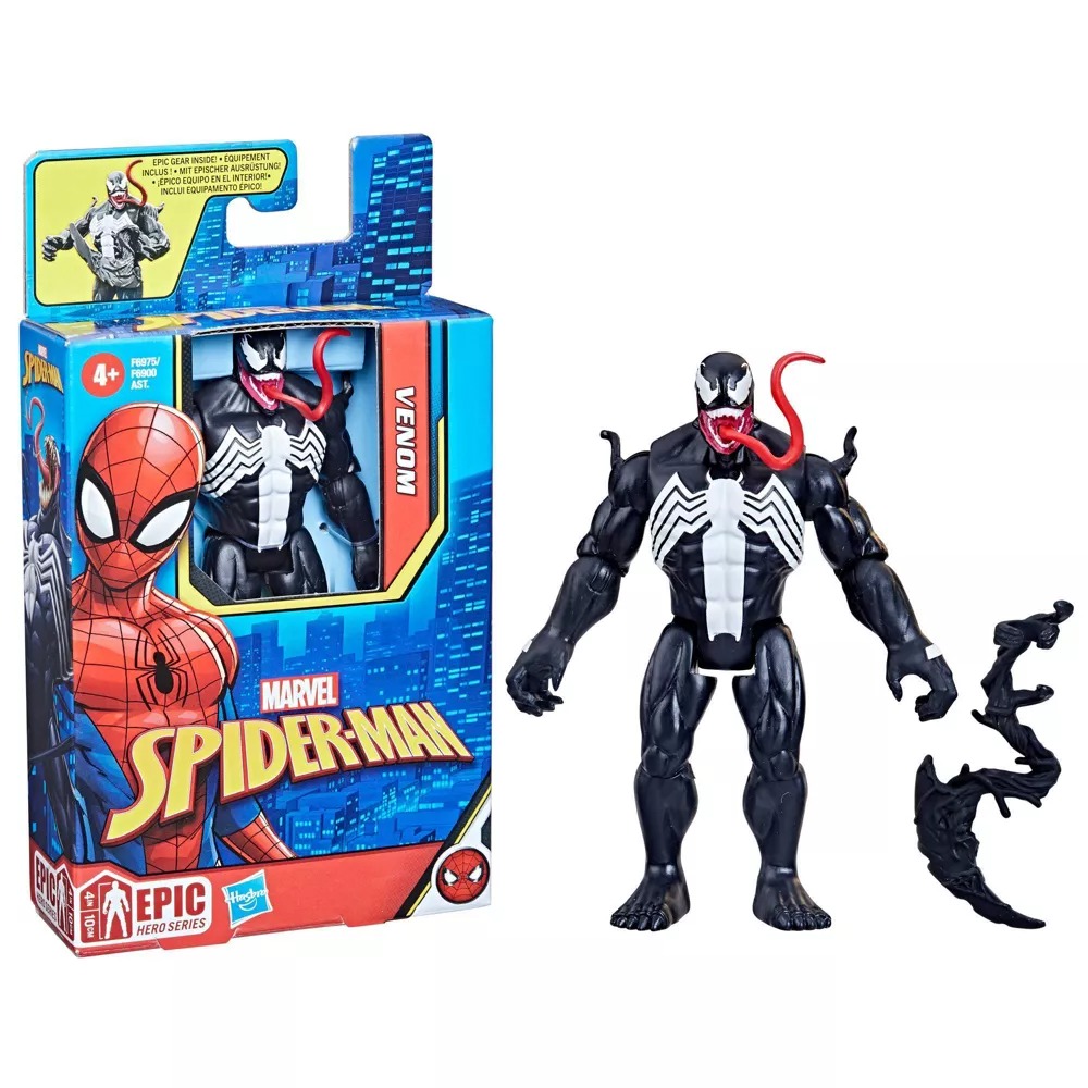 Spider-man Epic Hero Series Venom 10cm Actionfigur 1 Spider-man Epic Hero Series Venom 10cm Actionfigur