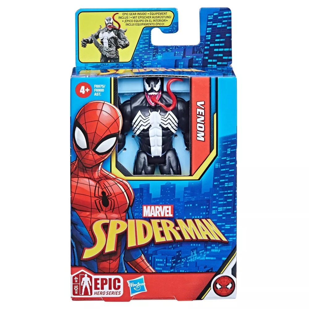 Spider-man Epic Hero Series Venom 10cm Actionfigur 5 Spider-man Epic Hero Series Venom 10cm Actionfigur - Bilde 5