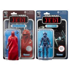 Star Wars Episode VI Black Series Carbonized Action Figure 2-Pack Emperor's Royal Guard & TIE Fighter Pilot Exclusive 15 cm 29 Star Wars Episode VI Black Series Carbonized Action Figure 2-Pack Emperor's Royal Guard & TIE Fighter Pilot Exclusive 15 cm
