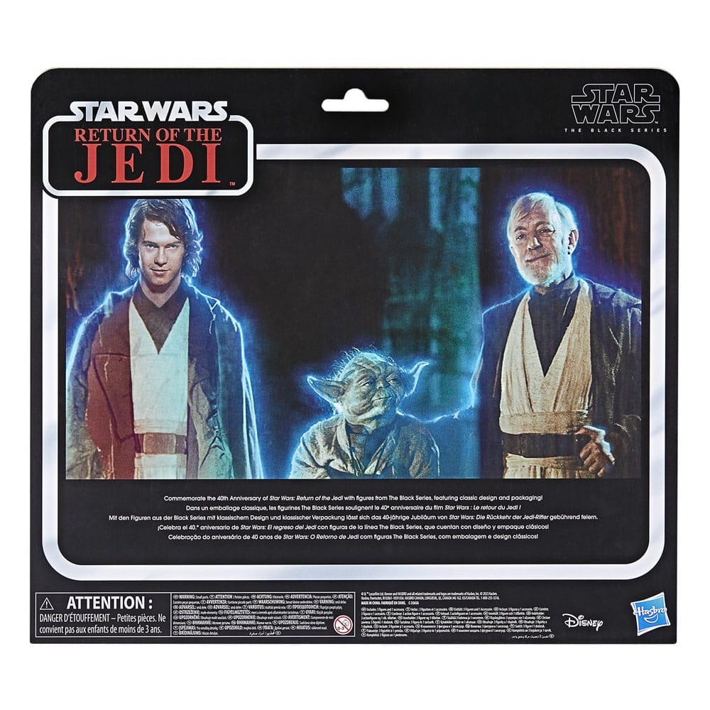 Star Wars Episode VI Black Series Action Figure 3-Pack Force Spirits 15 cm 2 Star Wars Episode VI Black Series Action Figure 3-Pack Force Spirits 15 cm - Bilde 2