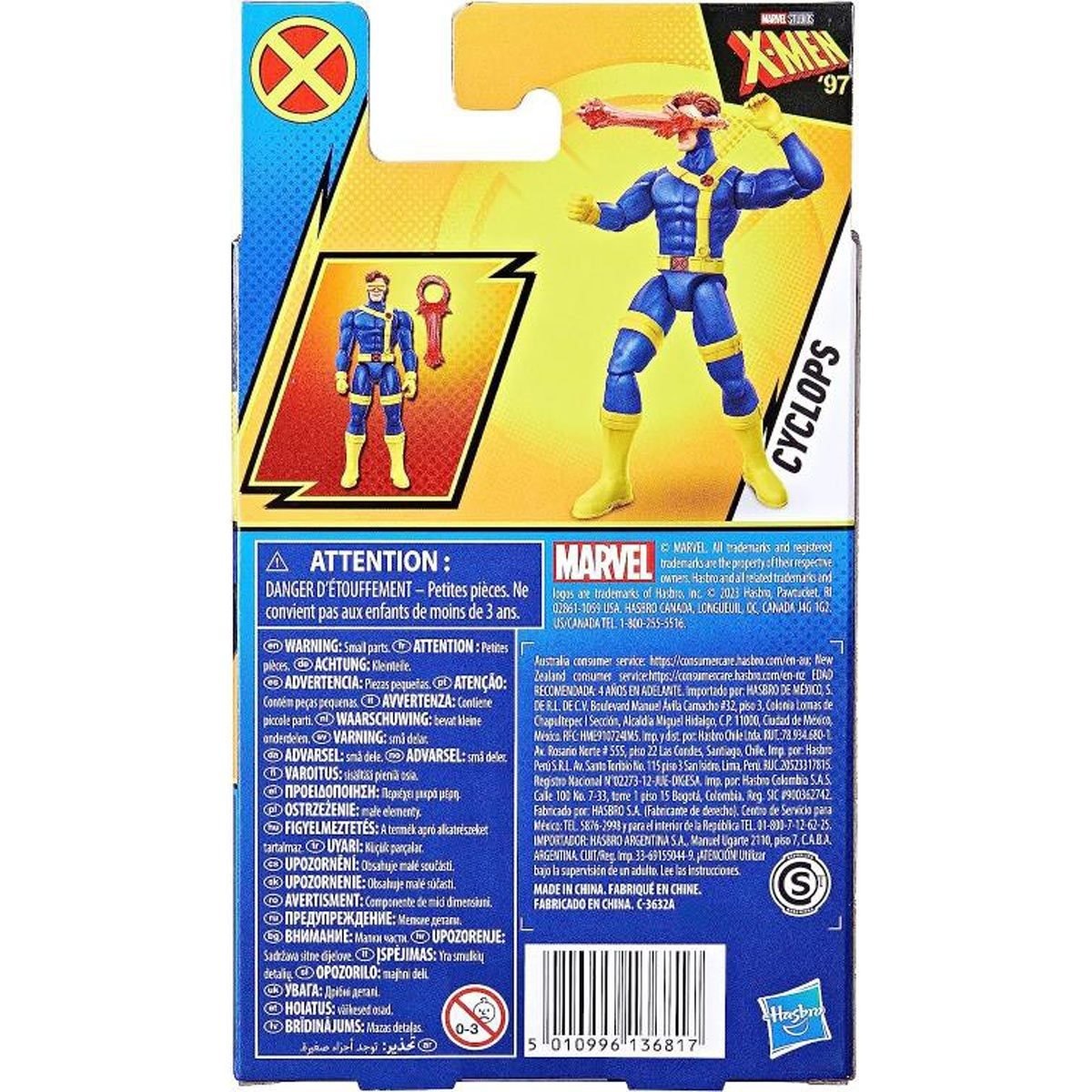 X-Men '97 Epic Hero Series Cyclops 4-Inch Action Figure 5 X-Men '97 Epic Hero Series Cyclops 4-Inch Action Figure - Bilde 5