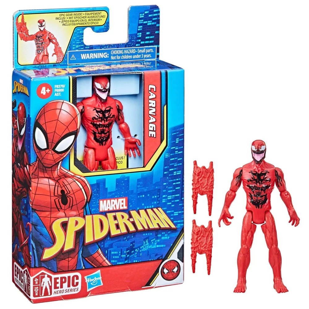 Spider-man Epic Hero Series Carnage 10cm Actionfigur 1 Spider-man Epic Hero Series Carnage 10cm Actionfigur
