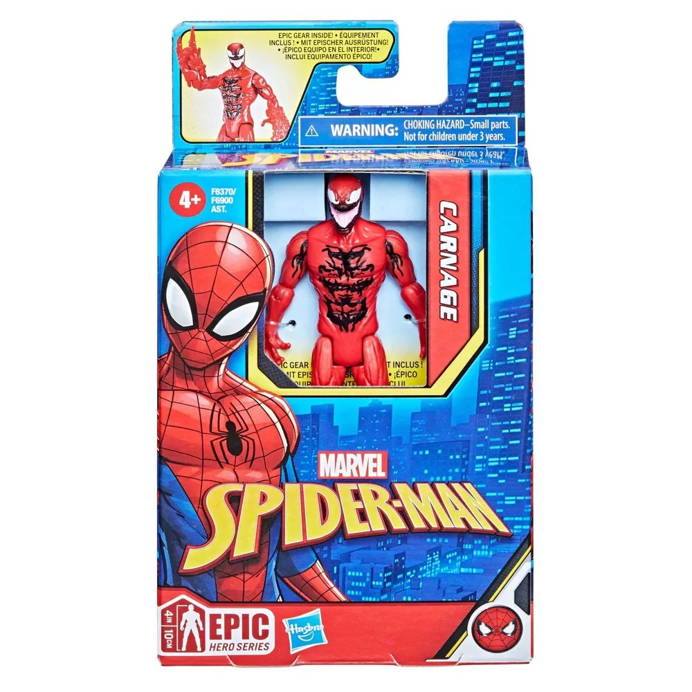 Spider-man Epic Hero Series Carnage 10cm Actionfigur 5 Spider-man Epic Hero Series Carnage 10cm Actionfigur - Bilde 5