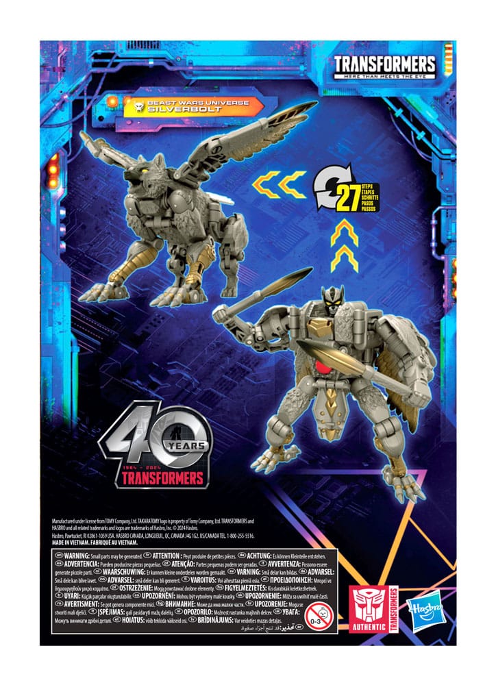 Transformers Generations Legacy United Voyager Class Action Figure Beast Wars Universe Silverbolt 18 cm 9 Transformers Generations Legacy United Voyager Class Action Figure Beast Wars Universe Silverbolt 18 cm - Bilde 9