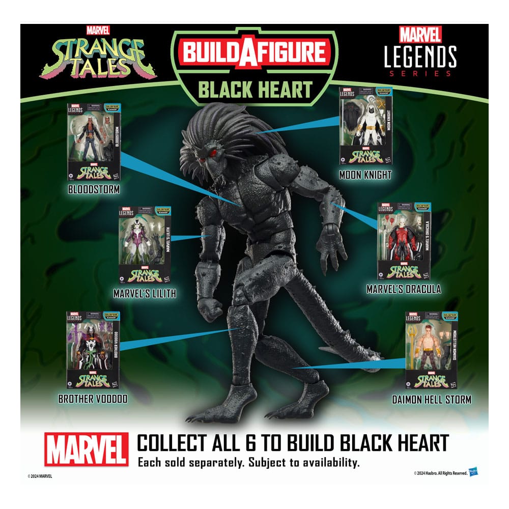 Strange Tales Marvel Legends Action Figure Daimon Hellstrom (BAF: Blackheart) 15 cm 10 Strange Tales Marvel Legends Action Figure Daimon Hellstrom (BAF: Blackheart) 15 cm - Bilde 10