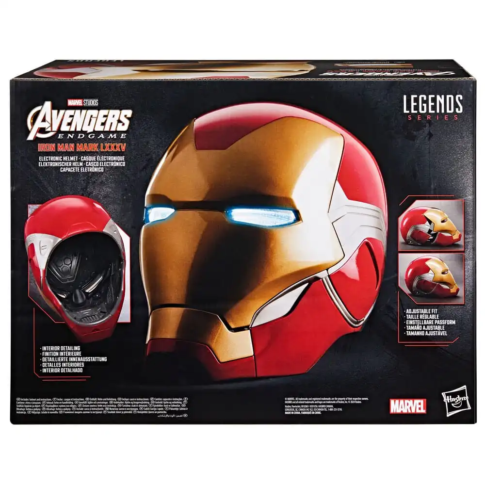 Marvel Legends Avengers: Endgame Iron Man Hjelm Mark LXXXV 15 Marvel Legends Avengers: Endgame Iron Man Hjelm Mark LXXXV - Bilde 15