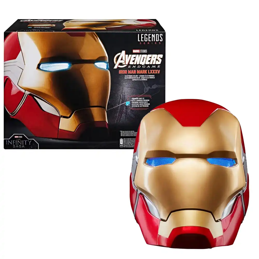 Marvel Legends Avengers: Endgame Iron Man Hjelm Mark LXXXV 1 Marvel Legends Avengers: Endgame Iron Man Hjelm Mark LXXXV