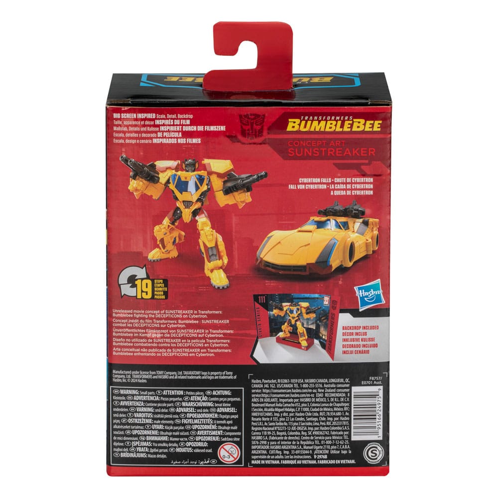 Transformers: Bumblebee Studio Series Deluxe Class Action Figure Concept Art Sunstreaker 11 cm 9 Transformers: Bumblebee Studio Series Deluxe Class Action Figure Concept Art Sunstreaker 11 cm - Bilde 9