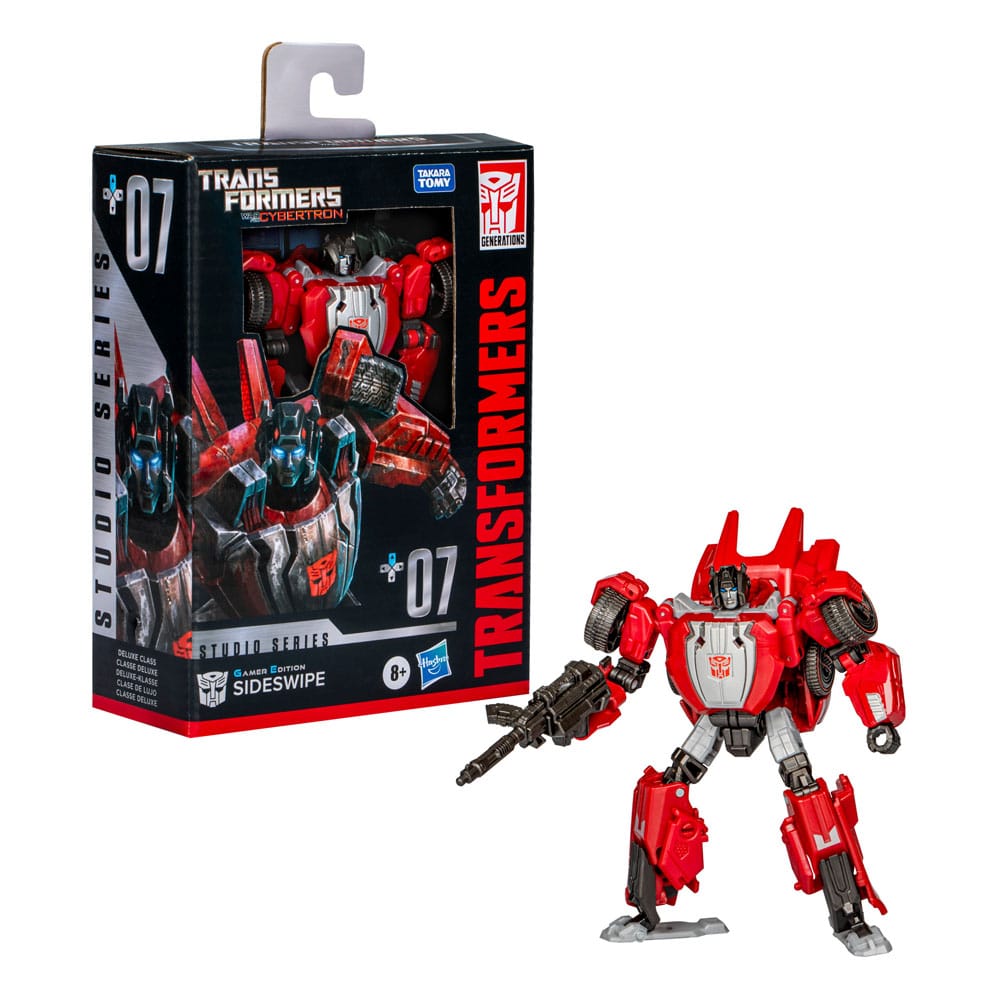 Transformers: War for Cybertron Studio Series Deluxe Class Action Figure Gamer Edition Sideswipe 11 cm 10 Transformers: War for Cybertron Studio Series Deluxe Class Action Figure Gamer Edition Sideswipe 11 cm - Bilde 10