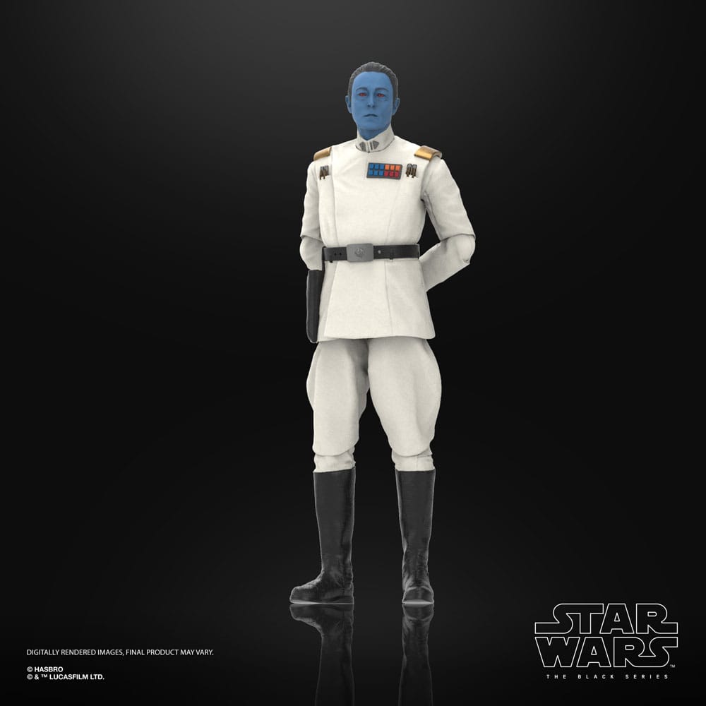 Star Wars: Ahsoka Black Series Action Figure Grand Admiral Thrawn 15 cm 2 Star Wars: Ahsoka Black Series Action Figure Grand Admiral Thrawn 15 cm - Bilde 2