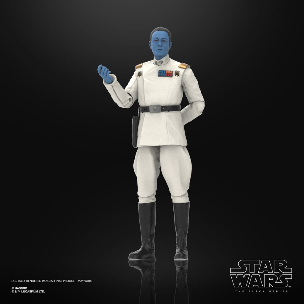 Star Wars: Ahsoka Black Series Action Figure Grand Admiral Thrawn 15 cm 3 Star Wars: Ahsoka Black Series Action Figure Grand Admiral Thrawn 15 cm - Bilde 3