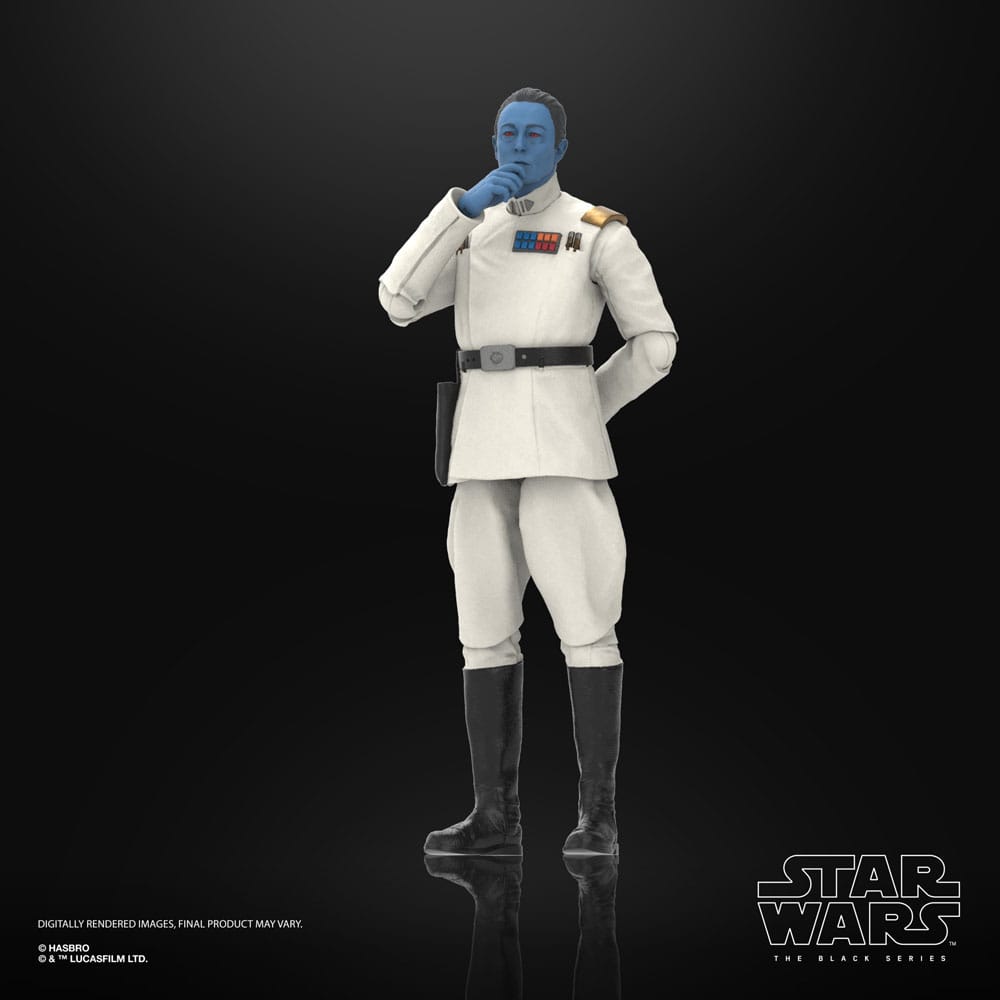 Star Wars: Ahsoka Black Series Action Figure Grand Admiral Thrawn 15 cm 4 Star Wars: Ahsoka Black Series Action Figure Grand Admiral Thrawn 15 cm - Bilde 4