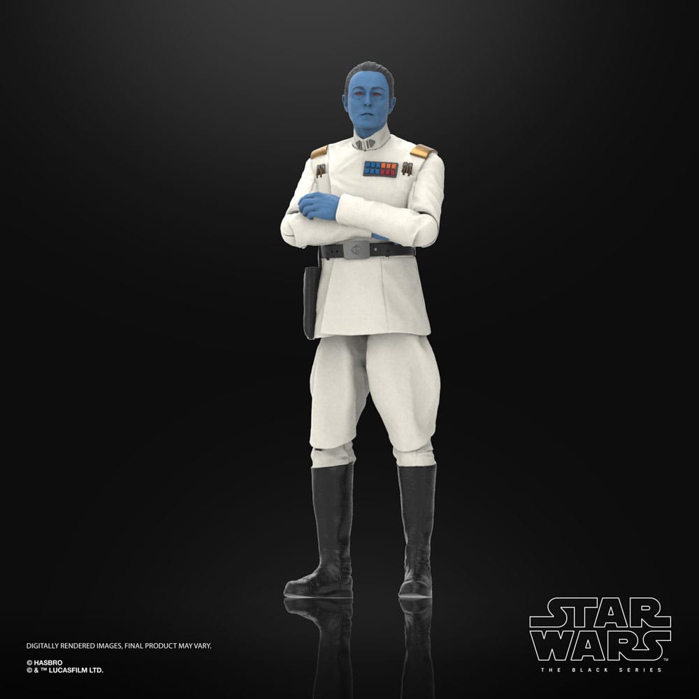 Star Wars: Ahsoka Black Series Action Figure Grand Admiral Thrawn 15 cm 6 Star Wars: Ahsoka Black Series Action Figure Grand Admiral Thrawn 15 cm - Bilde 6