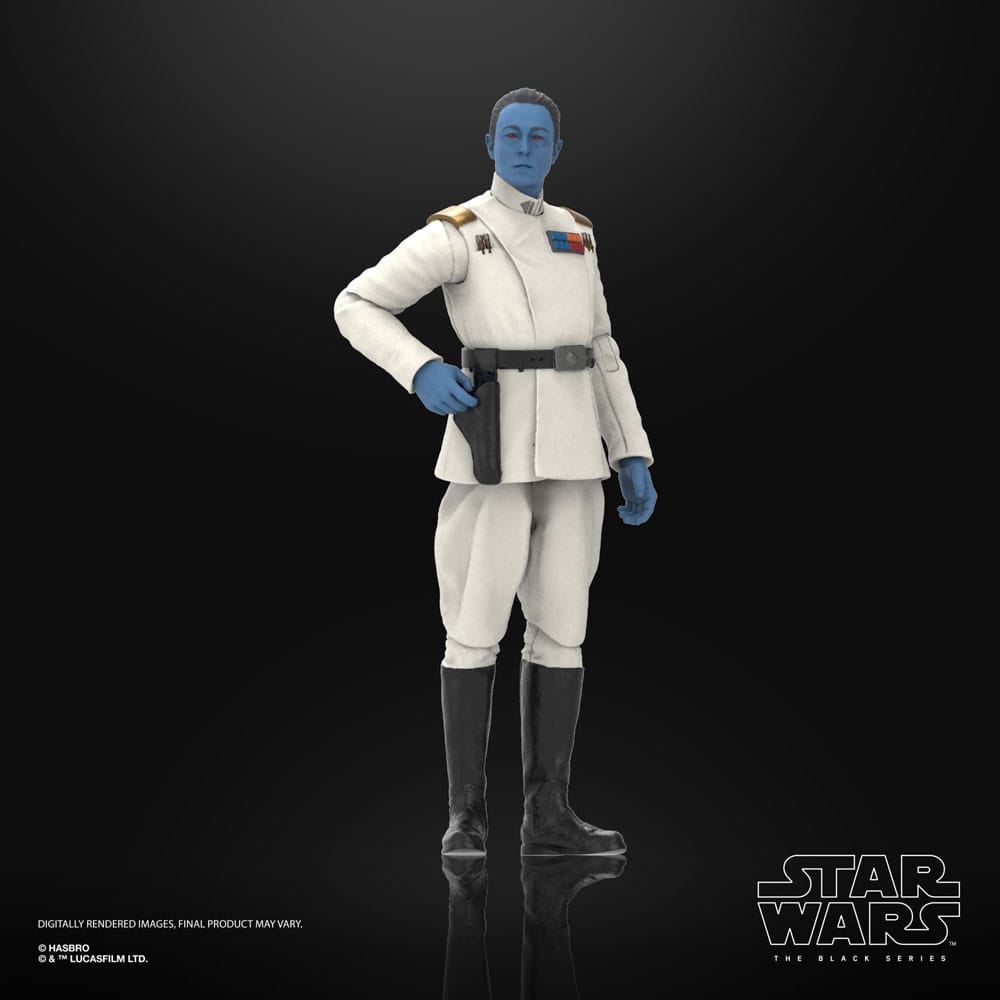 Star Wars: Ahsoka Black Series Action Figure Grand Admiral Thrawn 15 cm 7 Star Wars: Ahsoka Black Series Action Figure Grand Admiral Thrawn 15 cm - Bilde 7