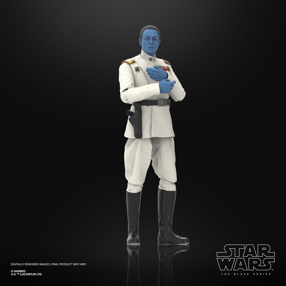 Star Wars: Ahsoka Black Series Action Figure Grand Admiral Thrawn 15 cm 9 Star Wars: Ahsoka Black Series Action Figure Grand Admiral Thrawn 15 cm - Bilde 9