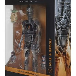 Star Wars: The Mandalorian Black Series Action Figure 2-Pack IG-12 & Grogu 15 cm