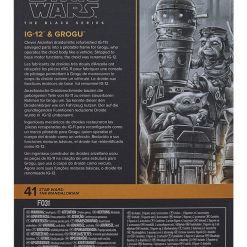 Star Wars: The Mandalorian Black Series Action Figure 2-Pack IG-12 & Grogu 15 cm