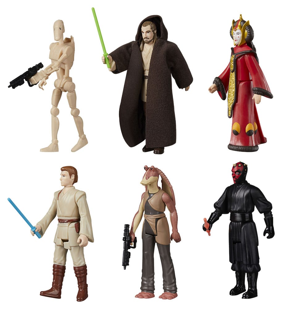Star Wars Episode I Retro Collection Action Figures The Phantom Menace Multipack 10 cm 8 Star Wars Episode I Retro Collection Action Figures The Phantom Menace Multipack 10 cm - Bilde 8