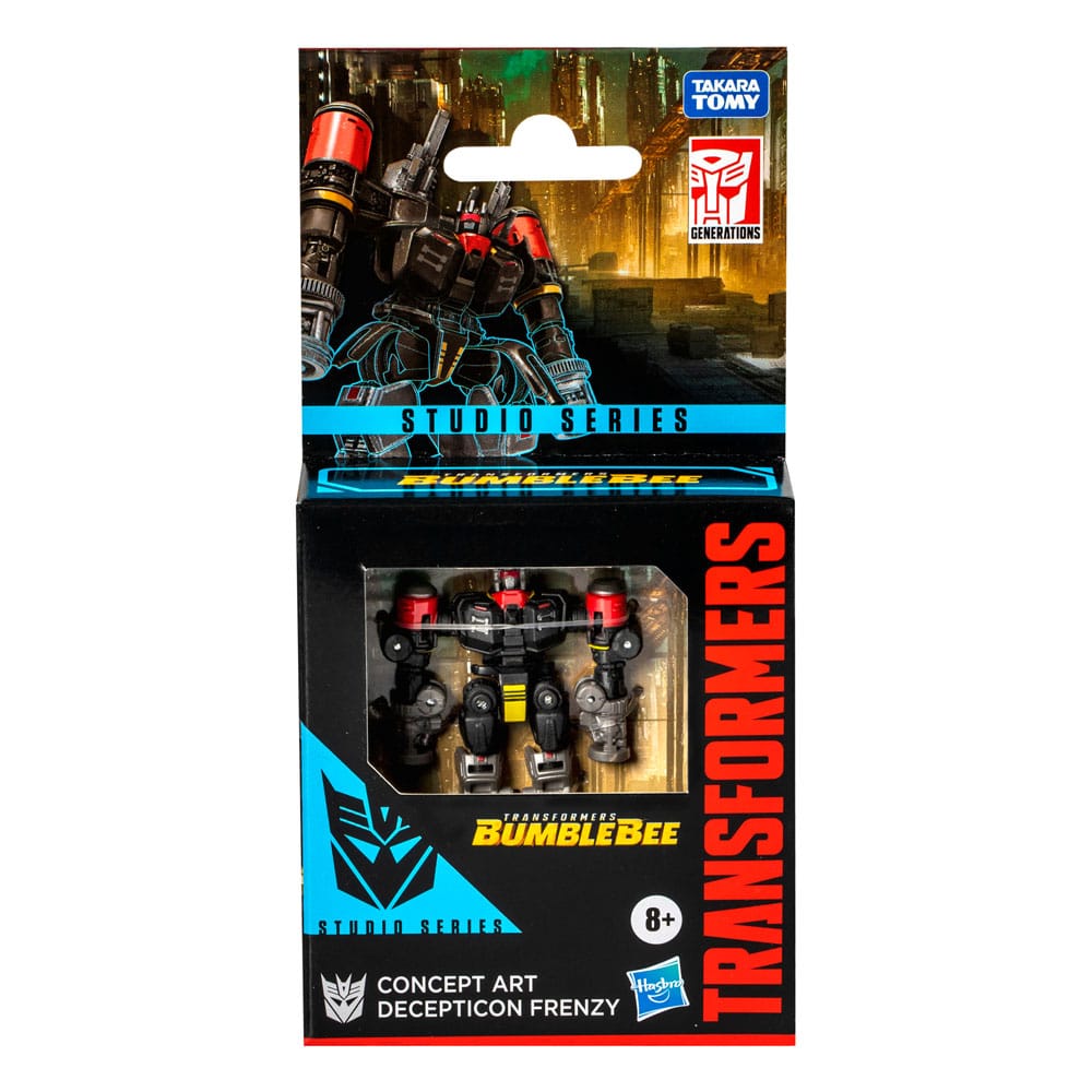 Transformers: Bumblebee Studio Series Core Class Action Figure Concept Art Decepticon Frenzy 9 cm 4 Transformers: Bumblebee Studio Series Core Class Action Figure Concept Art Decepticon Frenzy 9 cm - Bilde 4