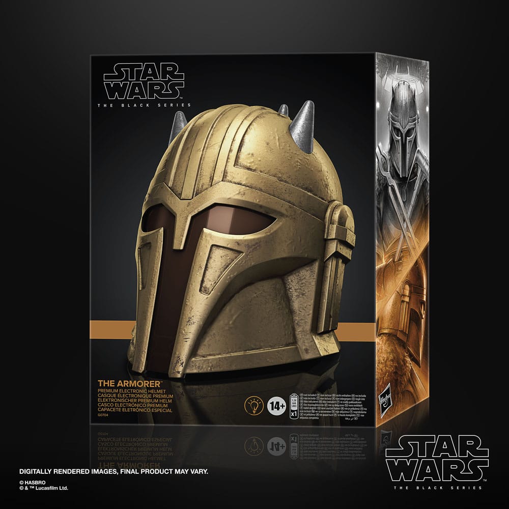 Star Wars: The Mandalorian Black Series Electronic Helmet The Armorer 2 Star Wars: The Mandalorian Black Series Electronic Helmet The Armorer - Bilde 2