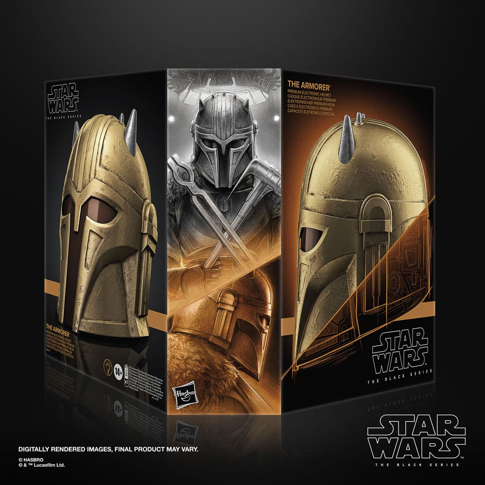 Star Wars: The Mandalorian Black Series Electronic Helmet The Armorer 4 Star Wars: The Mandalorian Black Series Electronic Helmet The Armorer - Bilde 4