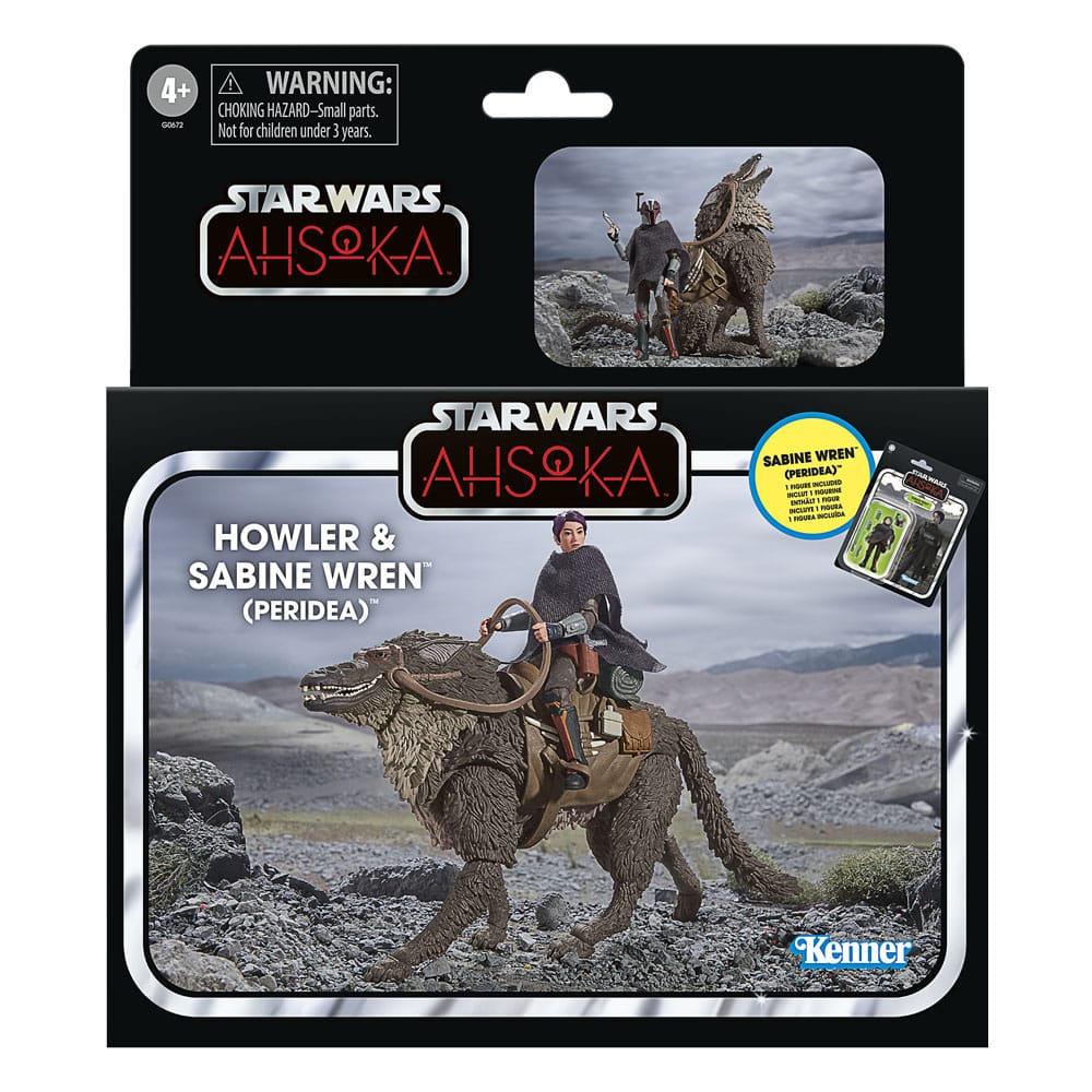 Star Wars: Ahsoka Vintage Collection Action Figure 2-Pack Howler & Sabine Wren (Peridea) 4 Star Wars: Ahsoka Vintage Collection Action Figure 2-Pack Howler & Sabine Wren (Peridea) - Bilde 4