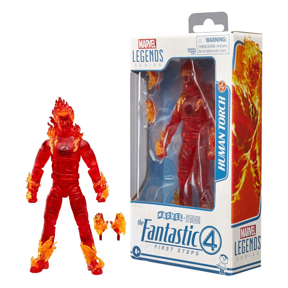 Marvel Legends Human Torch Actionfigur 15 cm 11 Marvel Legends Human Torch Actionfigur 15 cm - Bilde 11