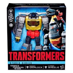 Transformers Studio Series Dinobot Grimlock & Autobot Wheelie Actionfigur 22 cm
