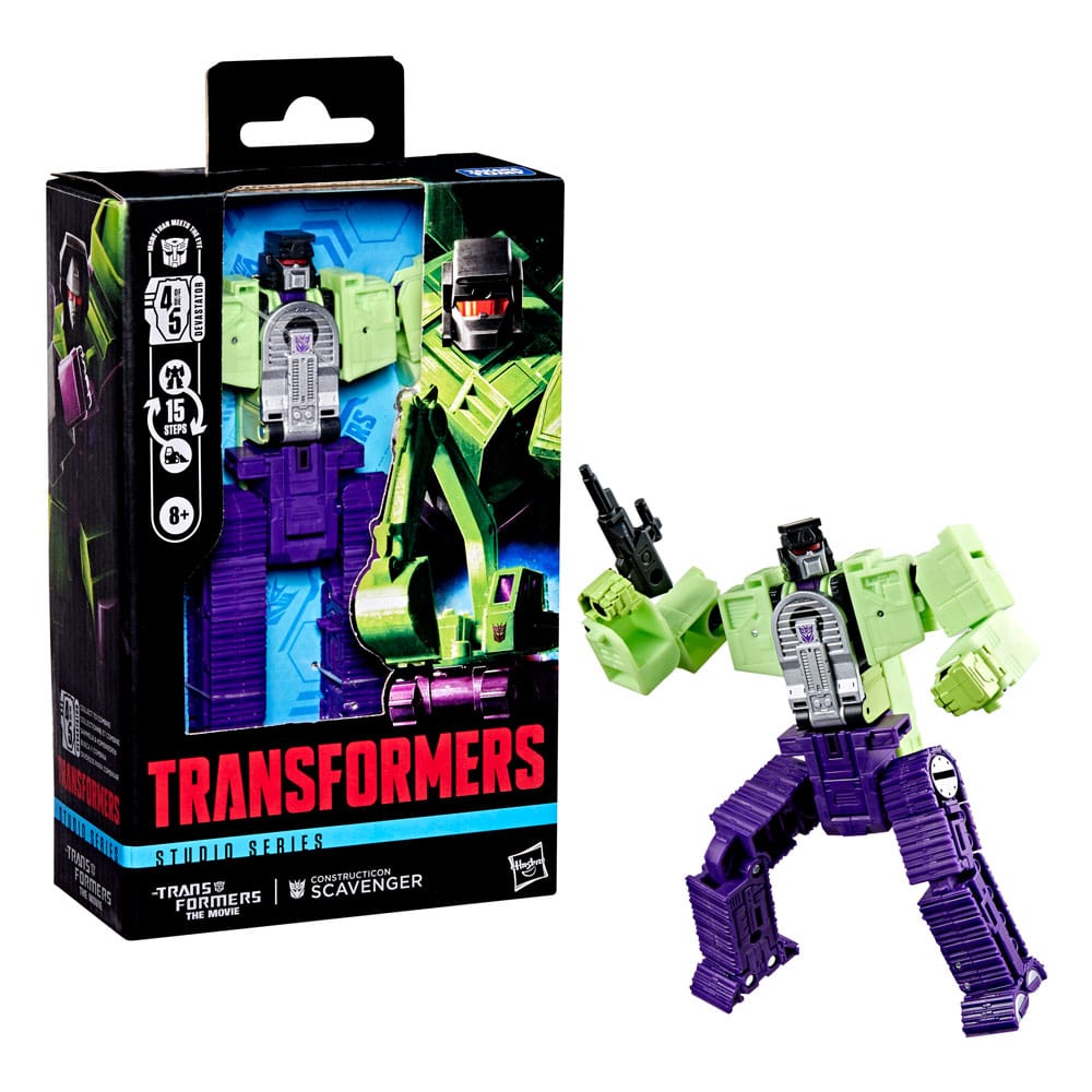 Transformers Studio Series Deluxe Class Action Figure Constructicon Scavenger 11 cm 3 Transformers Studio Series Deluxe Class Action Figure Constructicon Scavenger 11 cm - Bilde 3