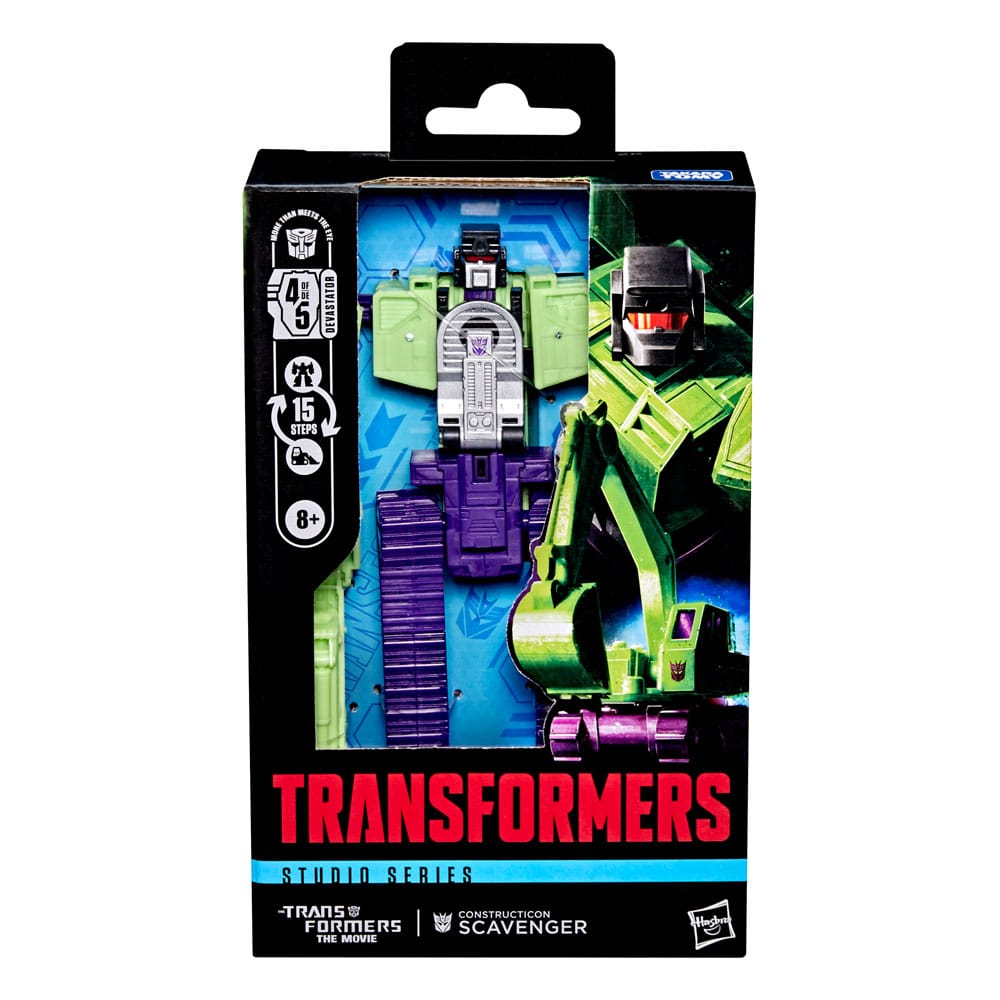 Transformers Studio Series Deluxe Class Action Figure Constructicon Scavenger 11 cm 5 Transformers Studio Series Deluxe Class Action Figure Constructicon Scavenger 11 cm - Bilde 5