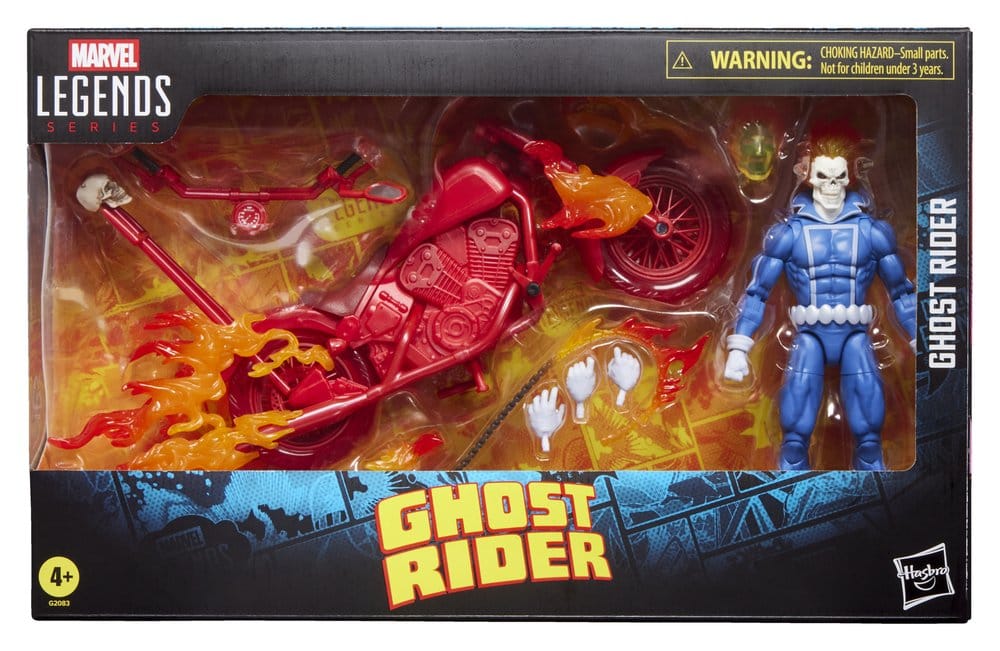 Ghost Rider Marvel Legends Actionfigur Johnny Blaze med Motorsykkel 15 cm 4 Ghost Rider Marvel Legends Actionfigur Johnny Blaze med Motorsykkel 15 cm - Bilde 4