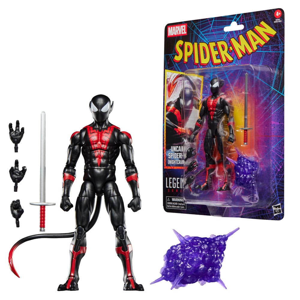 Spider-Man Marvel Legends Retro Action Figure Uncanny Spider-Man (Nightcrawler) 15 cm 11 Spider-Man Marvel Legends Retro Action Figure Uncanny Spider-Man (Nightcrawler) 15 cm - Bilde 11