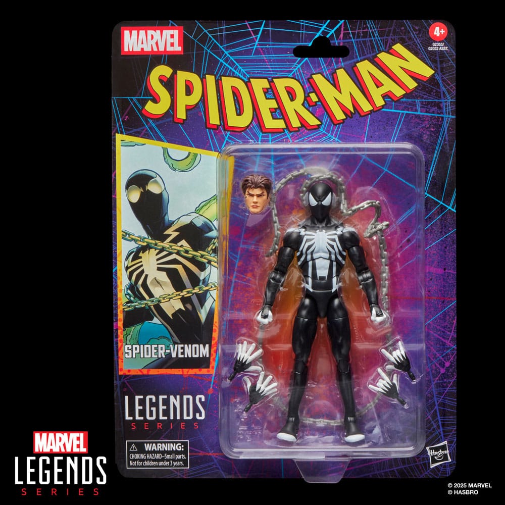 Spider-Man Marvel Legends Retro Actionfigur Spider-Venom 15 cm 2 Spider-Man Marvel Legends Retro Actionfigur Spider-Venom 15 cm - Bilde 2