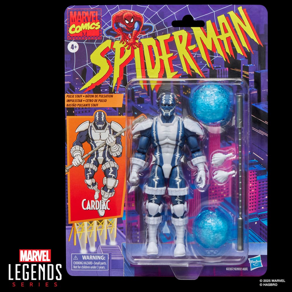 Spider-Man Marvel Legends Retro Actionfigur Cardiac 15 cm 2 Spider-Man Marvel Legends Retro Actionfigur Cardiac 15 cm - Bilde 2
