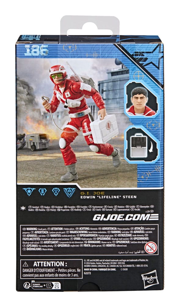 G.I. Joe Classified Series Action Figure Edwin "Lifeline" Steen 15 cm 4 G.I. Joe Classified Series Action Figure Edwin "Lifeline" Steen 15 cm - Bilde 4