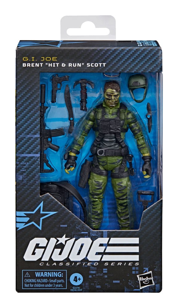 G.I. Joe Classified Series Action Figure Brent "Hit & Run" Scott 15 cm 8 G.I. Joe Classified Series Action Figure Brent "Hit & Run" Scott 15 cm - Bilde 8