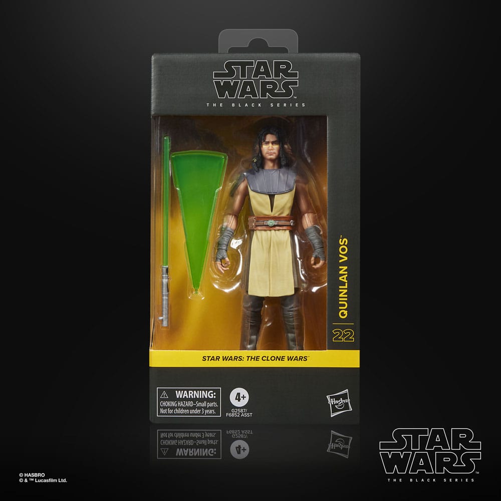 Star Wars: The Clone Wars Black Series Action Figure Quinlan Vos 15 cm 2 Star Wars: The Clone Wars Black Series Action Figure Quinlan Vos 15 cm - Bilde 2