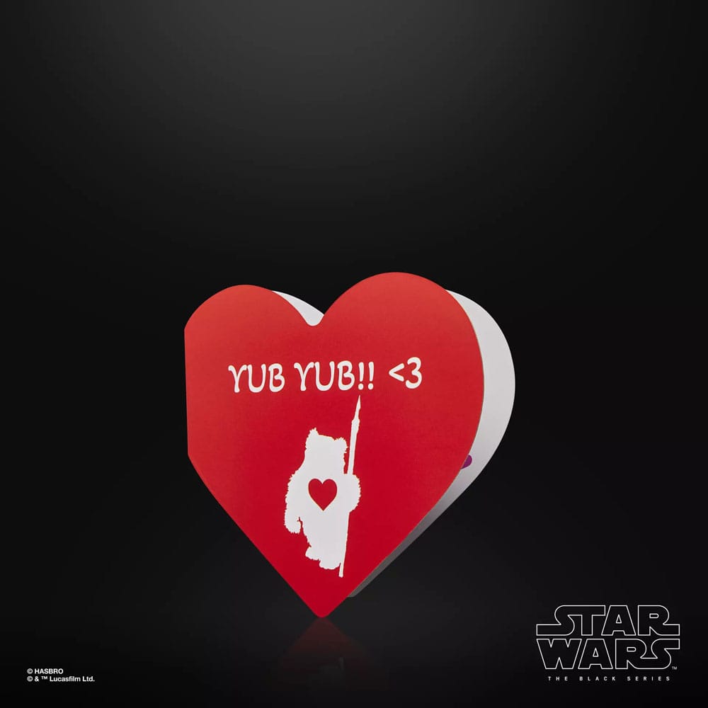 Star Wars Black Series Action Figure Ewok (Valentine’s Day Edition) 15 cm 4 Star Wars Black Series Action Figure Ewok (Valentine’s Day Edition) 15 cm - Bilde 4