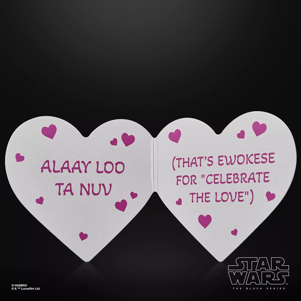Star Wars Black Series Action Figure Ewok (Valentine’s Day Edition) 15 cm 5 Star Wars Black Series Action Figure Ewok (Valentine’s Day Edition) 15 cm - Bilde 5