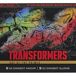 Transformers Age of the Primes G2 Dinobot 2-Pack Actionfigurer