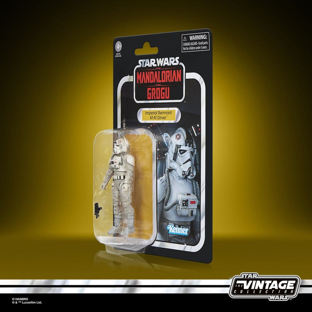 Star Wars: The Mandalorian & Grogu Vintage Collection Action Figure Imperial Remnant AT-AT Driver 10 cm 4 Star Wars: The Mandalorian & Grogu Vintage Collection Action Figure Imperial Remnant AT-AT Driver 10 cm - Bilde 4