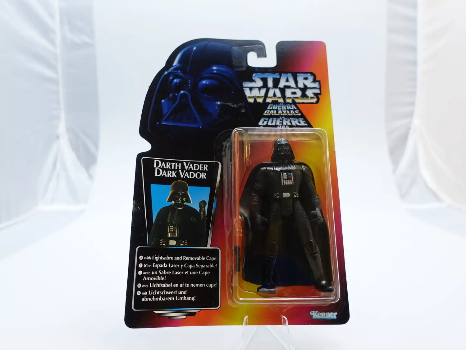 Star Wars The Power of the Force 3,75" Darth Vader Tri-logo 1 Star Wars The Power of the Force 3,75" Darth Vader Tri-logo