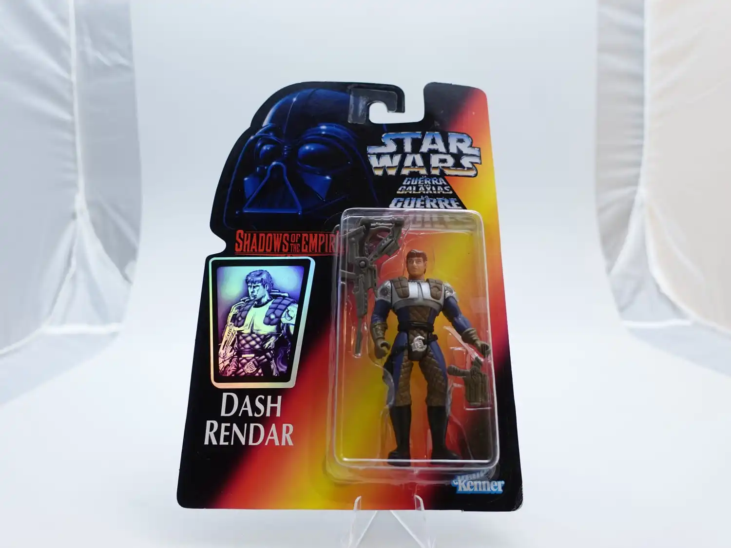 Star Wars Shadows of the Empire 3,75" Dash Rendar Tri-logo 1 Star Wars Shadows of the Empire 3,75" Dash Rendar Tri-logo